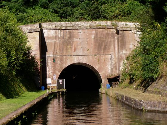 Ostportal des Arzviller Kanaltunnels Bild