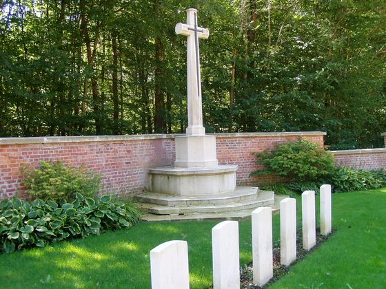Britischer Soldatenfriedhof des 1. Weltkriegs nahe Charmes Bild