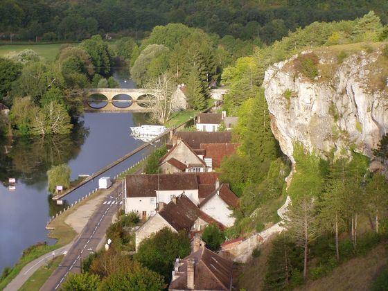 Blick von den Rochers du Saussois Bild