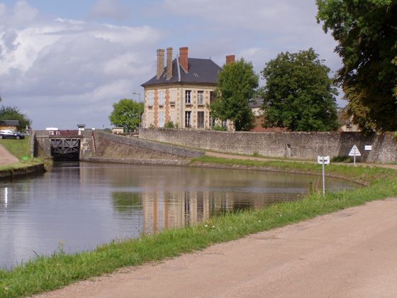Canal du Nivernais bei Baye Bild